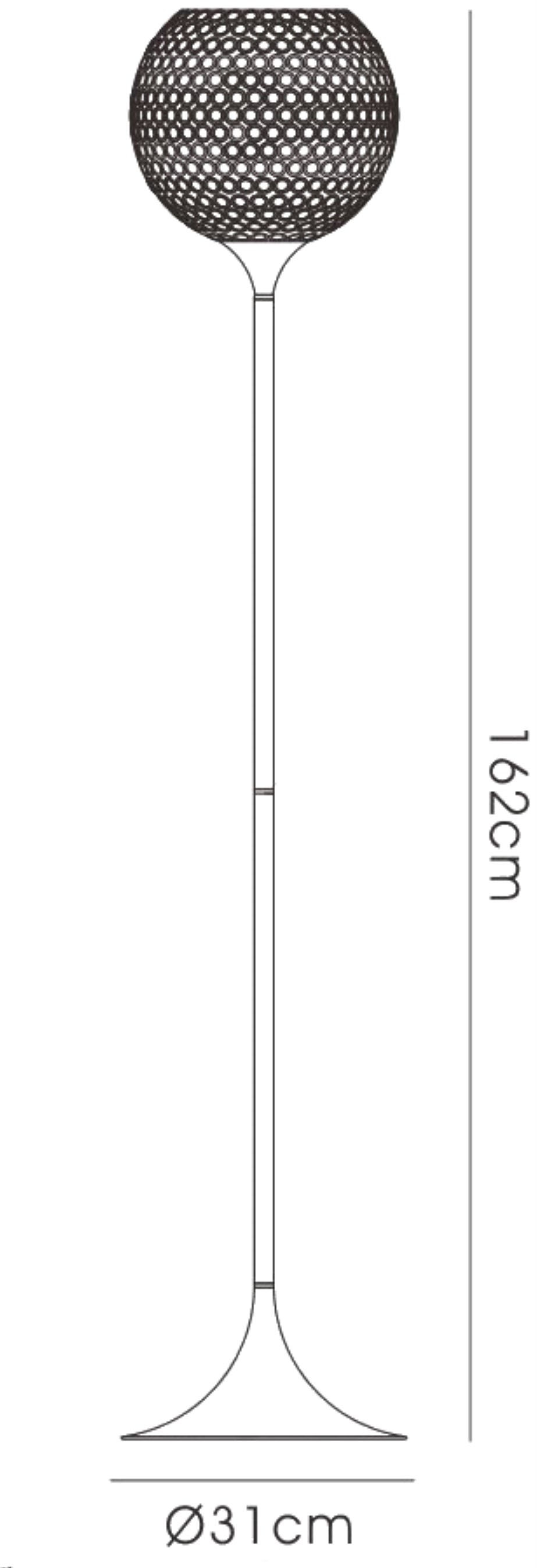 Ava Polished Chrome Crystal Floor Lamps Diyas Designer Floor Lamps 